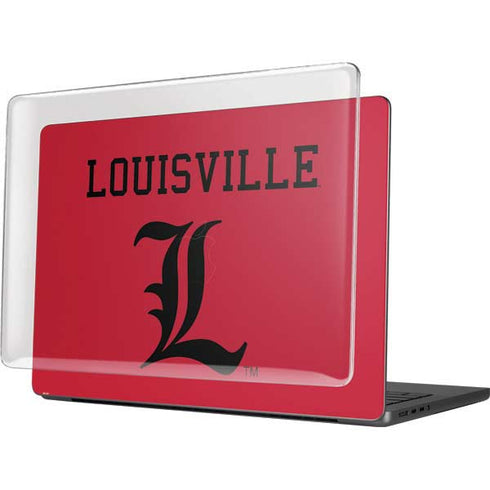University of Louisville Cardinals MacBook Pro 14in (2021-24) Case plus Skin